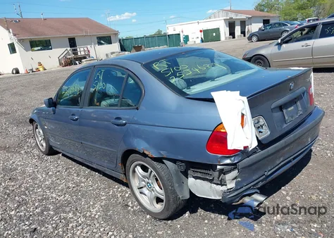 2001 BMW 325I from USA, damaged, VIN WBAAN37471ND47099
